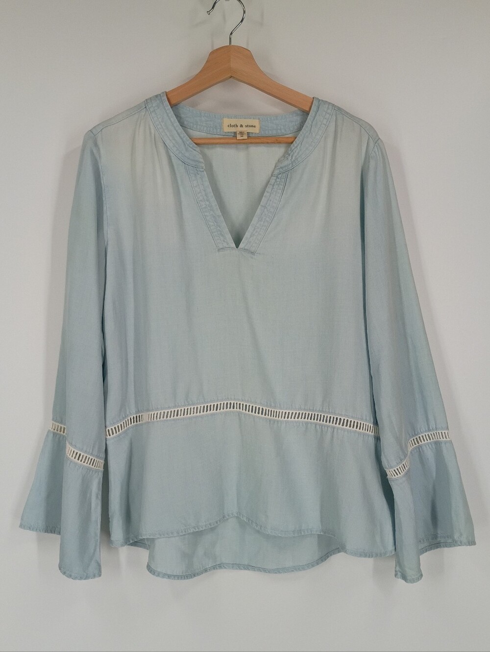 Cloth & Stone Aria Bell Sleeve Top